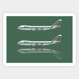 Alitalia 747-100 Sticker